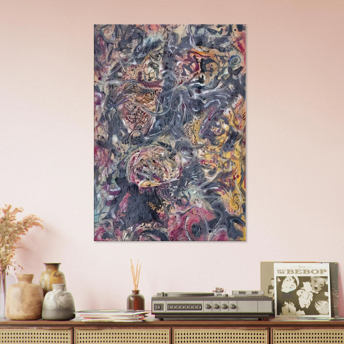 PATTERN Canvas | Jackson Pollock Canvas | Jackson Pollock Store