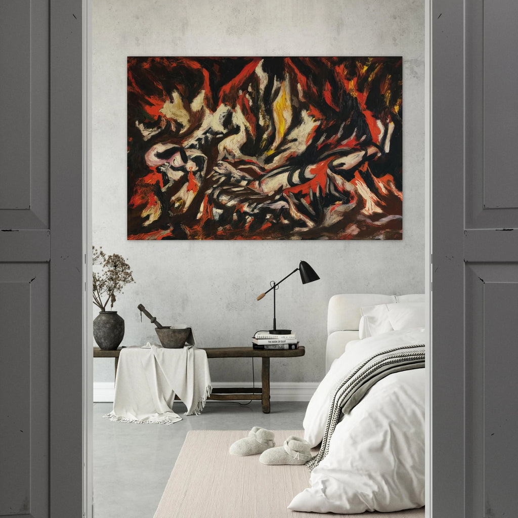 THE FLAME 1938 Poster | Jackson Pollock Poster | Jackson Pollock Store
