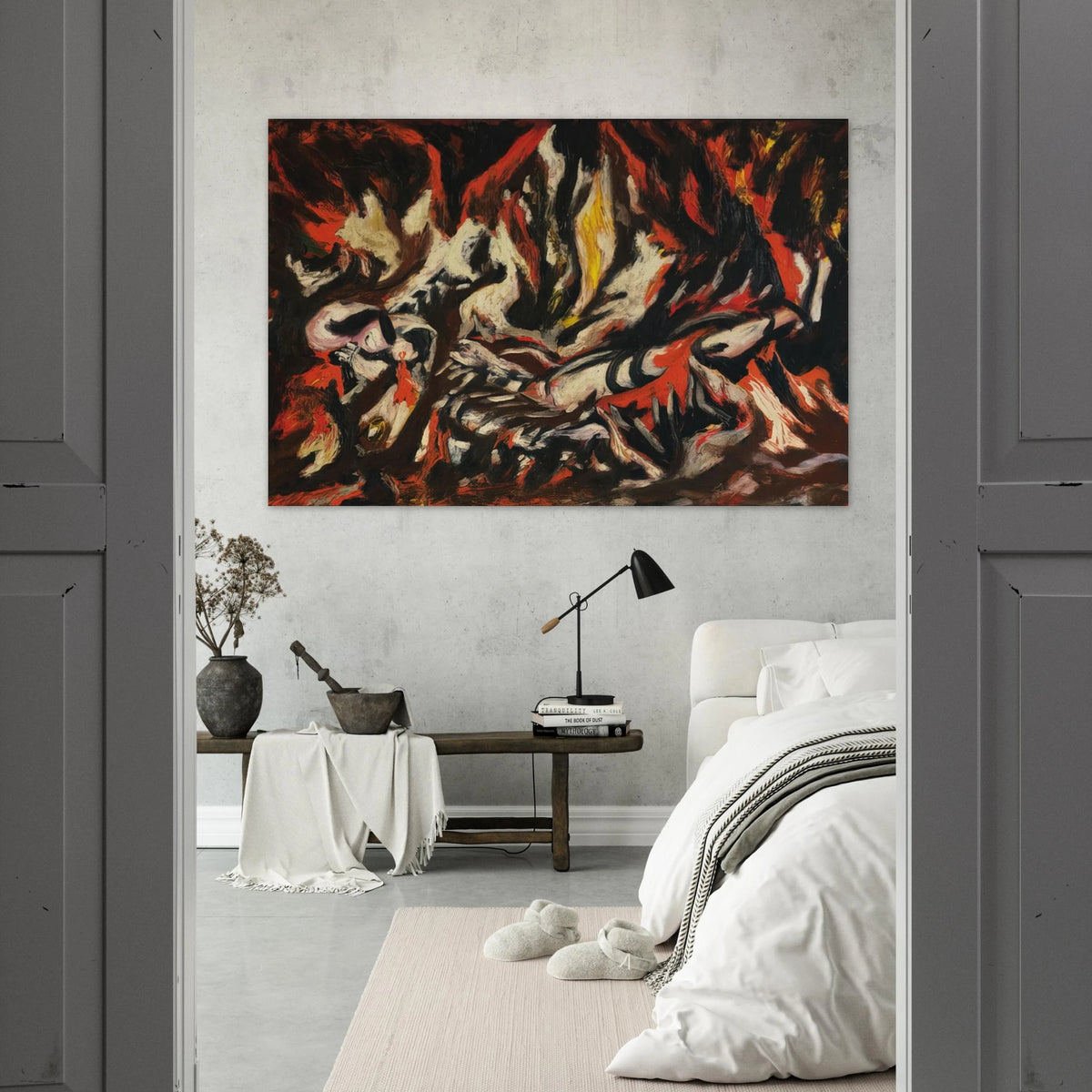 THE FLAME 1938 Poster | Jackson Pollock Poster | Jackson Pollock Store