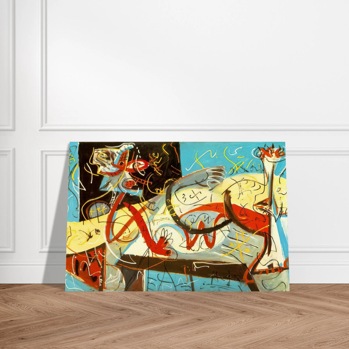STENOGRAPHIC FIGURE Poster | Jackson Pollock Poster | Jackson Pollock Store