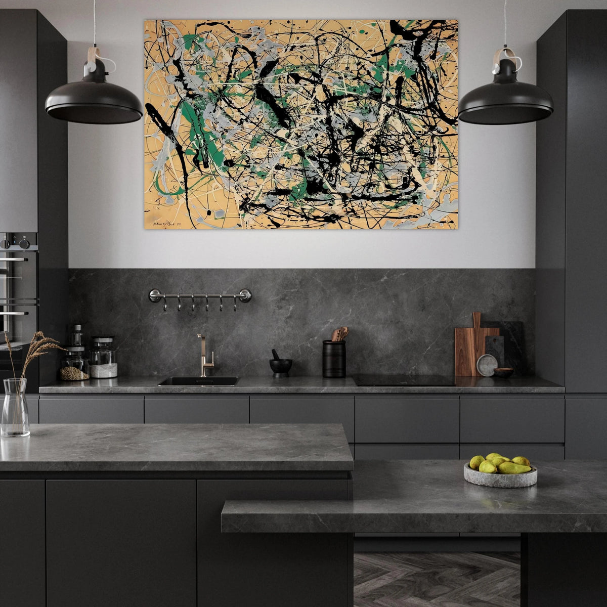 NUMBER 17 1949 Poster | Jackson Pollock Poster | Jackson Pollock Store