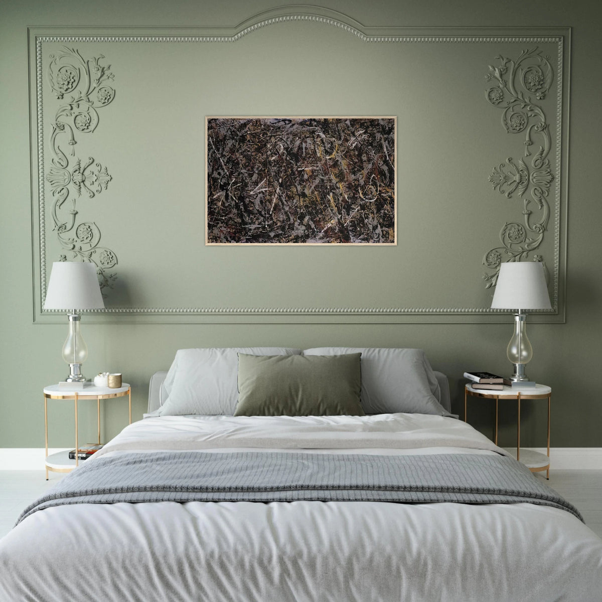 ALCHEMY 1947 Framed Poster | Jackson Pollock Framed Prints Wall Art | Jackson Pollock Store