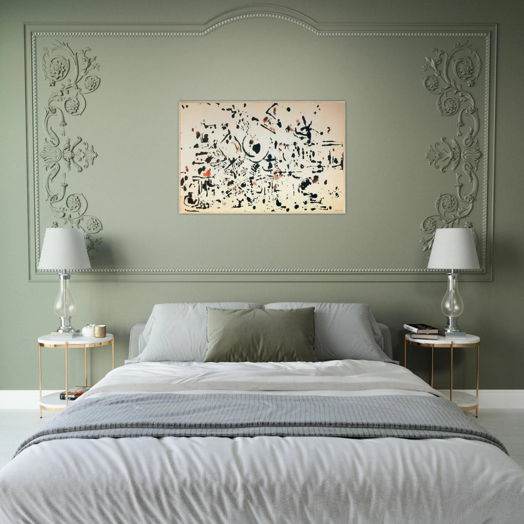 UNTITLED 1951 Framed Poster | Jackson Pollock Framed Prints Wall Art | Jackson Pollock Store