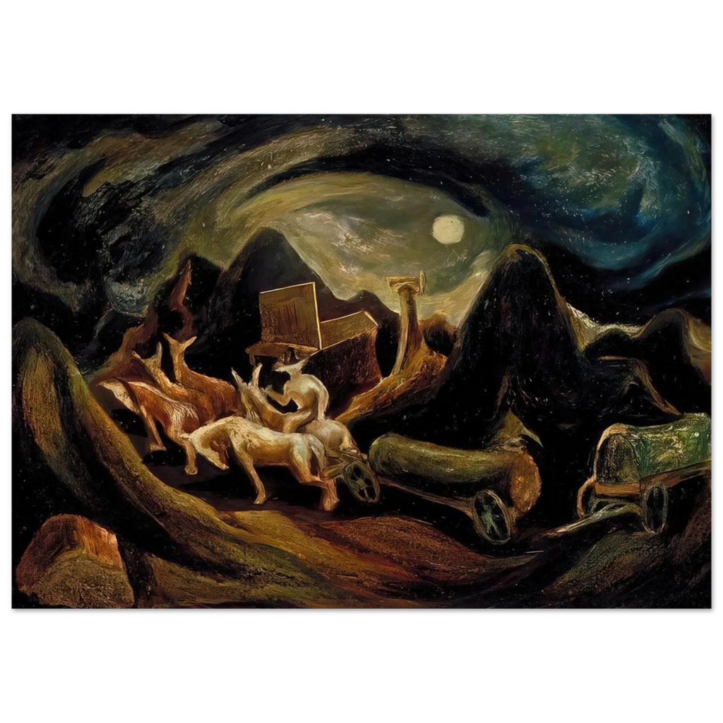 GOING WEST 1935 1 Poster | Jackson Pollock Poster | Jackson Pollock Store