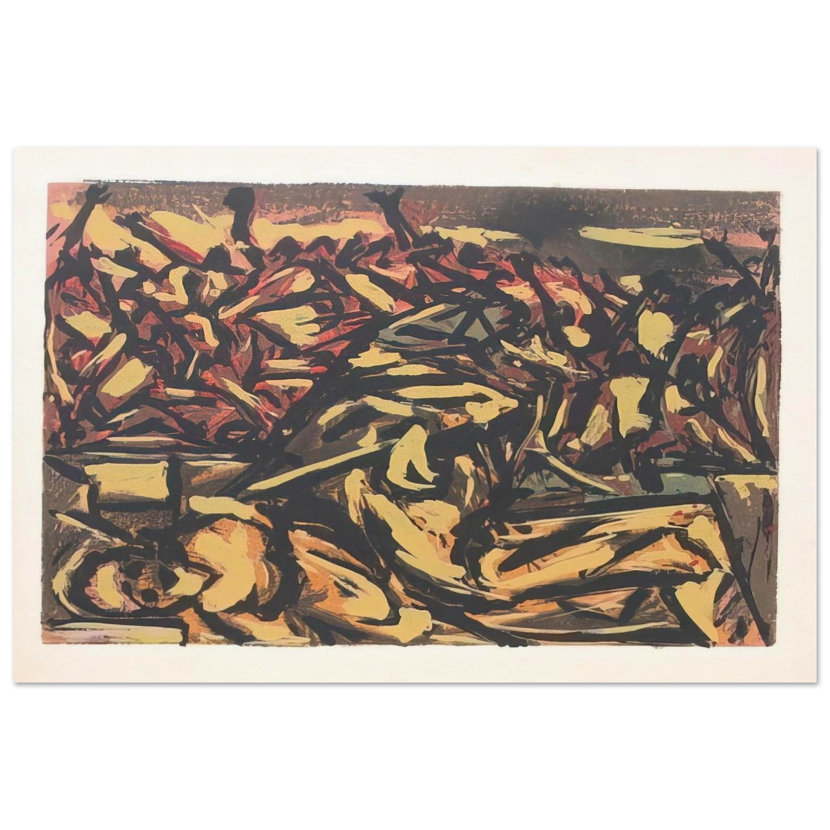 UNTITLED 1941 1 Poster | Jackson Pollock Poster | Jackson Pollock Store