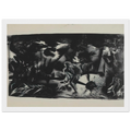 FIGURES IN A LANDSCAPE Framed Poster | Jackson Pollock Framed Prints Wall Art | Jackson Pollock Store