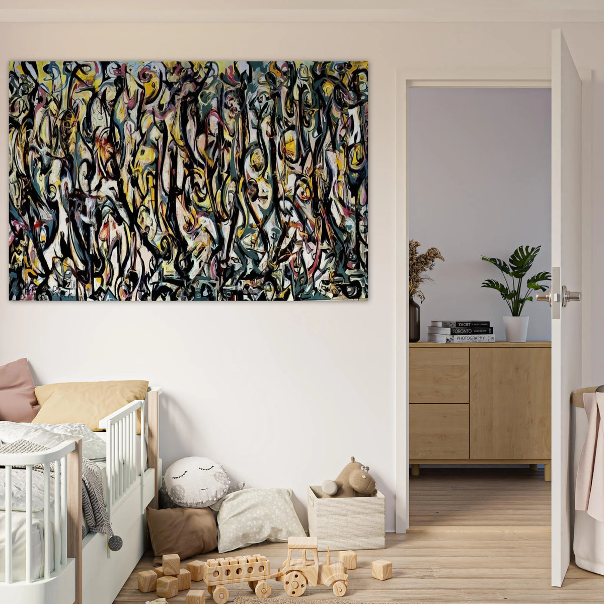 MURAL 1943 1 Poster | Jackson Pollock Poster | Jackson Pollock Store