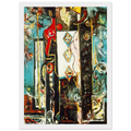 MALE AND FEMALE Framed Poster | Jackson Pollock Framed Prints Wall Art | Jackson Pollock Store
