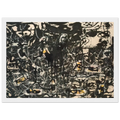 YELLOW ISLANDS Framed Poster | Jackson Pollock Framed Prints Wall Art | Jackson Pollock Store