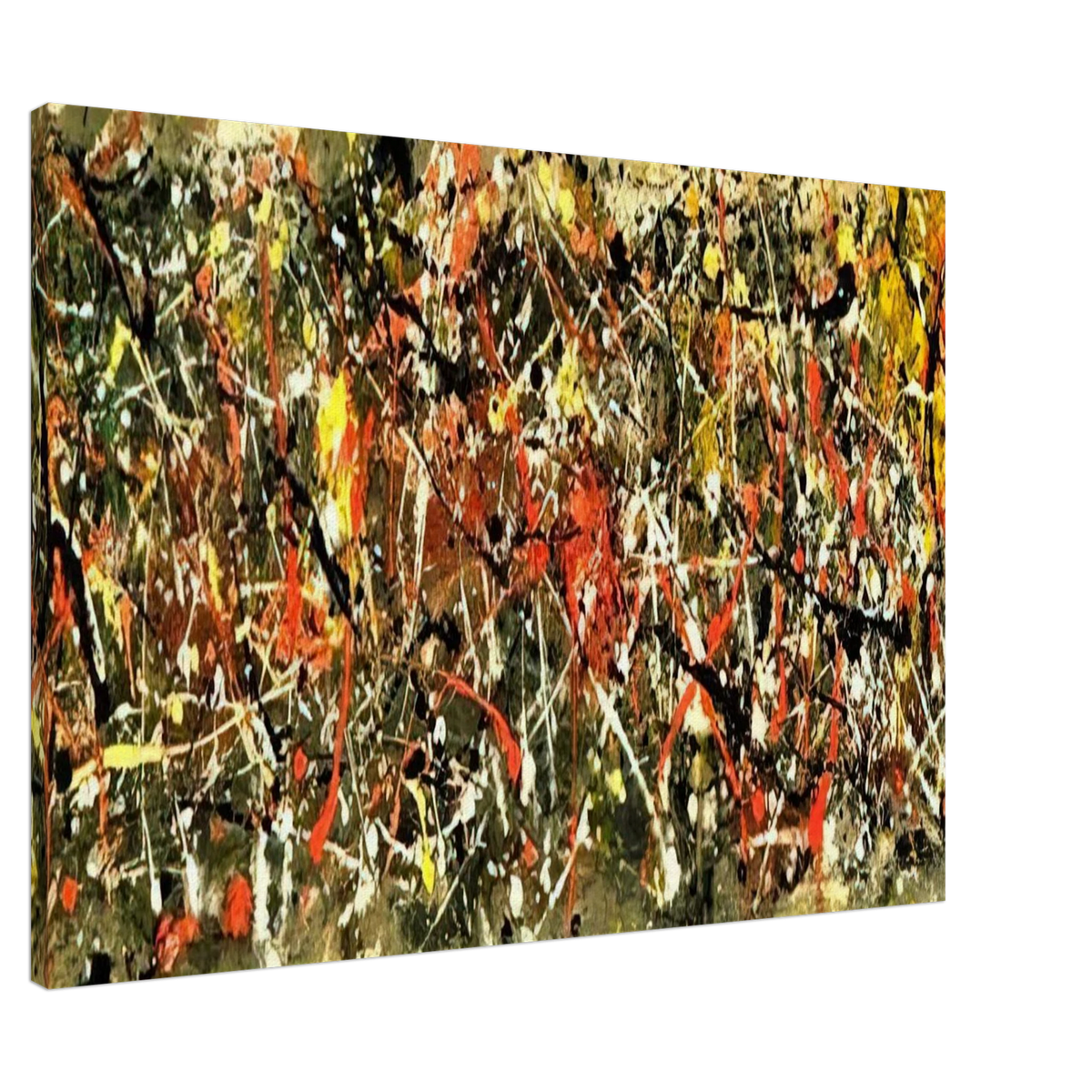 NUMBER 25 Canvas | Jackson Pollock Canvas | Jackson Pollock Store