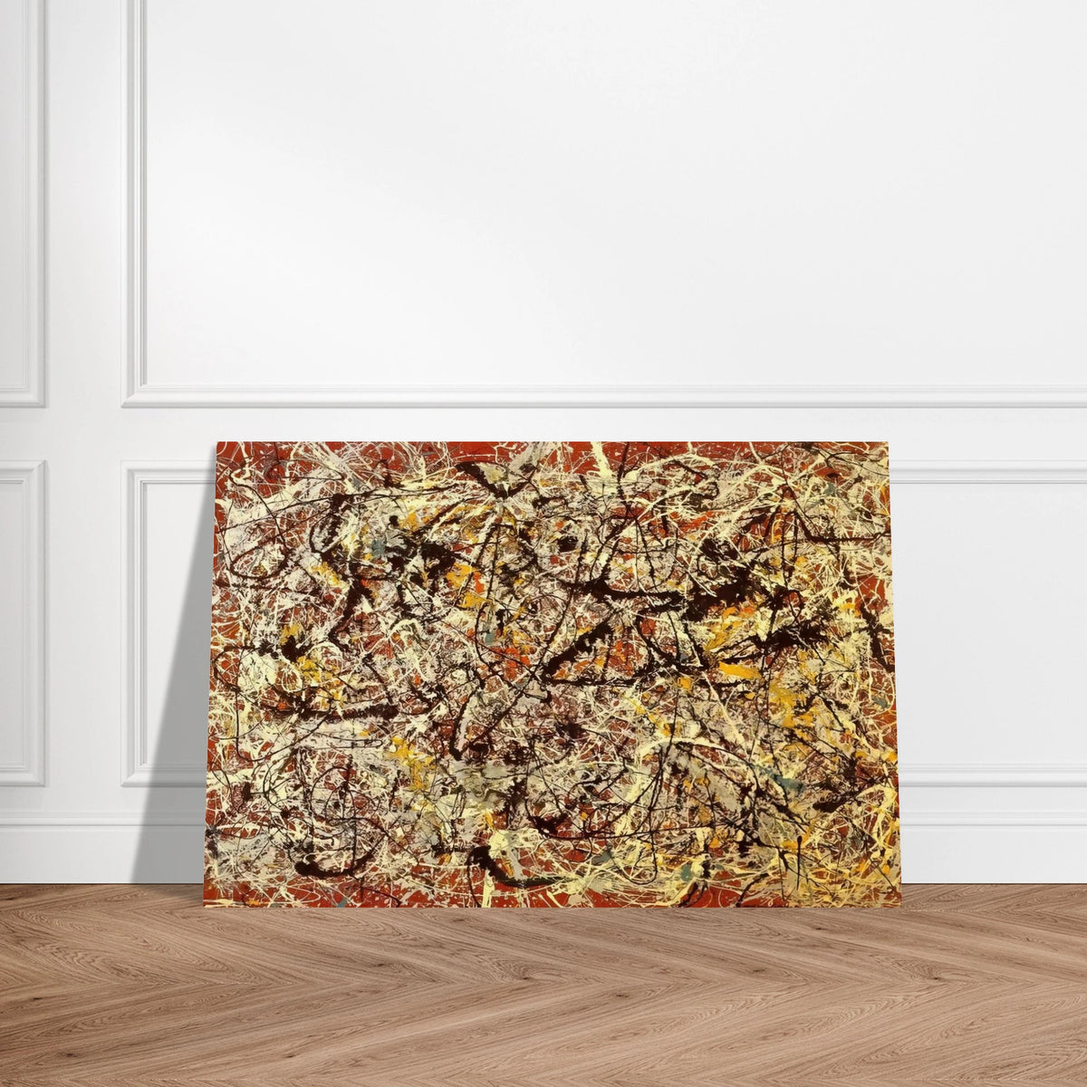 MURAL ON INDIAN RED GROUND 1950 Poster | Jackson Pollock Poster | Jackson Pollock Store