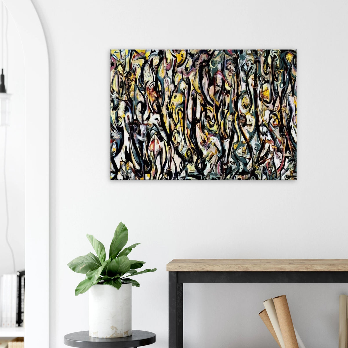 MURAL 1943 1 Canvas | Jackson Pollock Canvas | Jackson Pollock Store