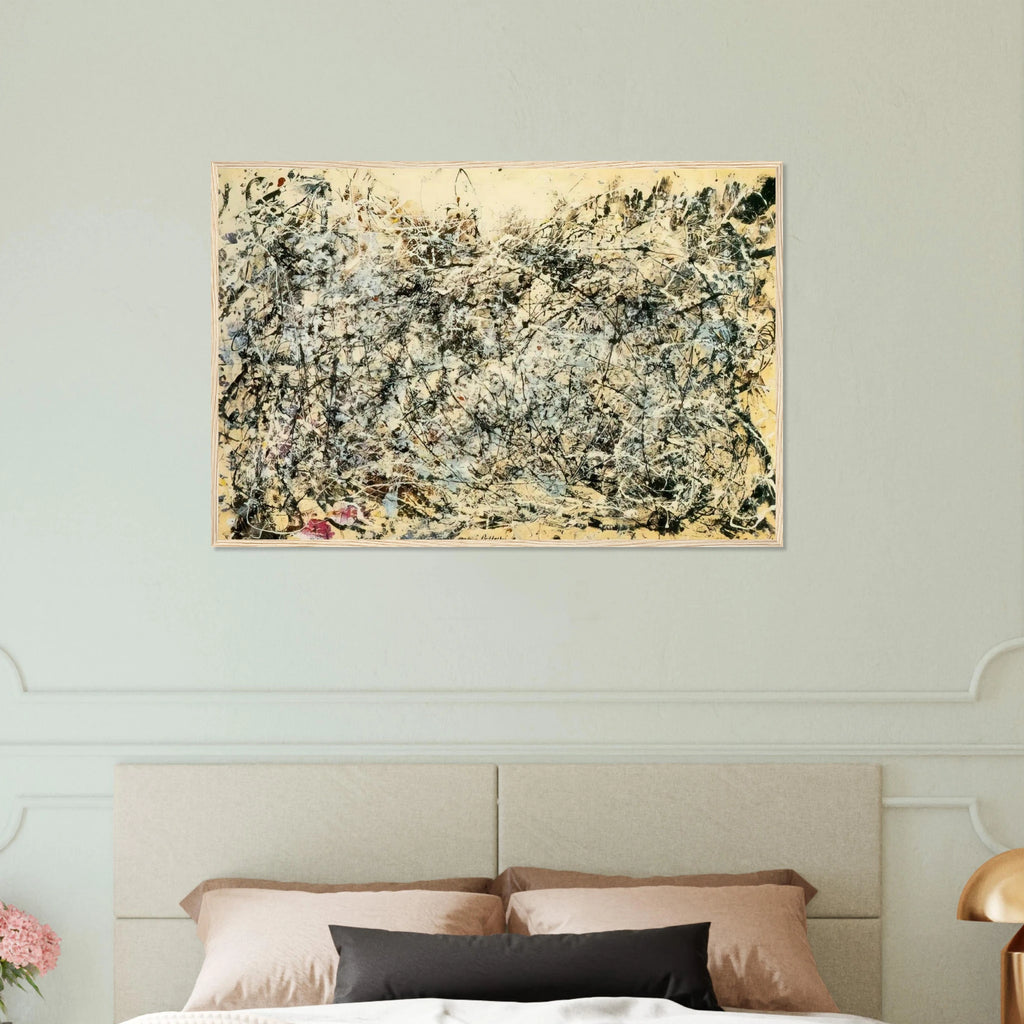 NO 1 1948 Framed Poster | Jackson Pollock Framed Prints Wall Art | Jackson Pollock Store