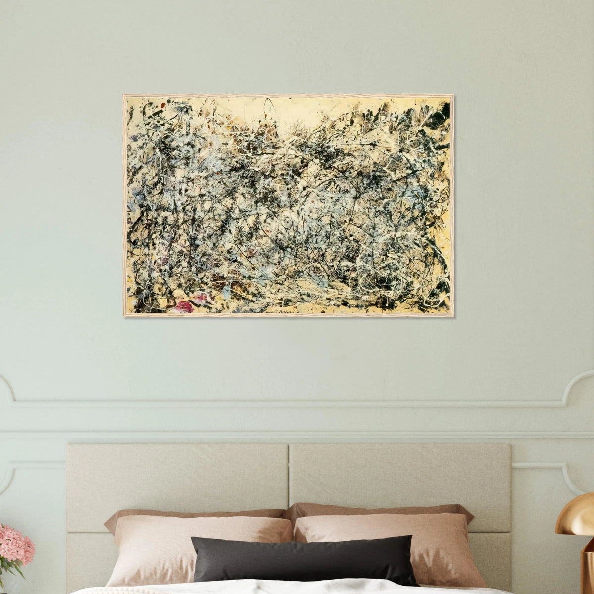 NO 1 1948 Framed Poster | Jackson Pollock Framed Prints Wall Art | Jackson Pollock Store