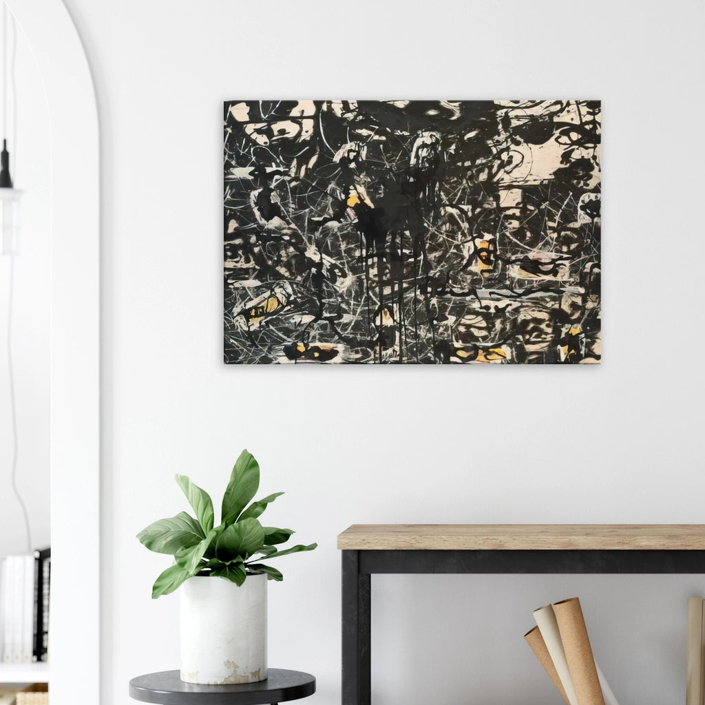YELLOW ISLANDS Canvas | Jackson Pollock Canvas | Jackson Pollock Store