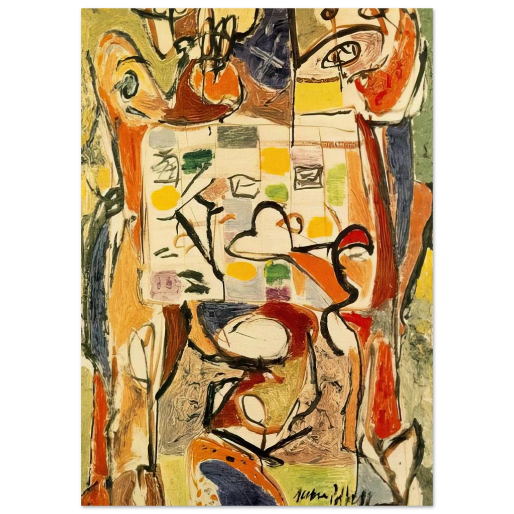 THE TEA CUP Poster | Jackson Pollock Poster | Jackson Pollock Store