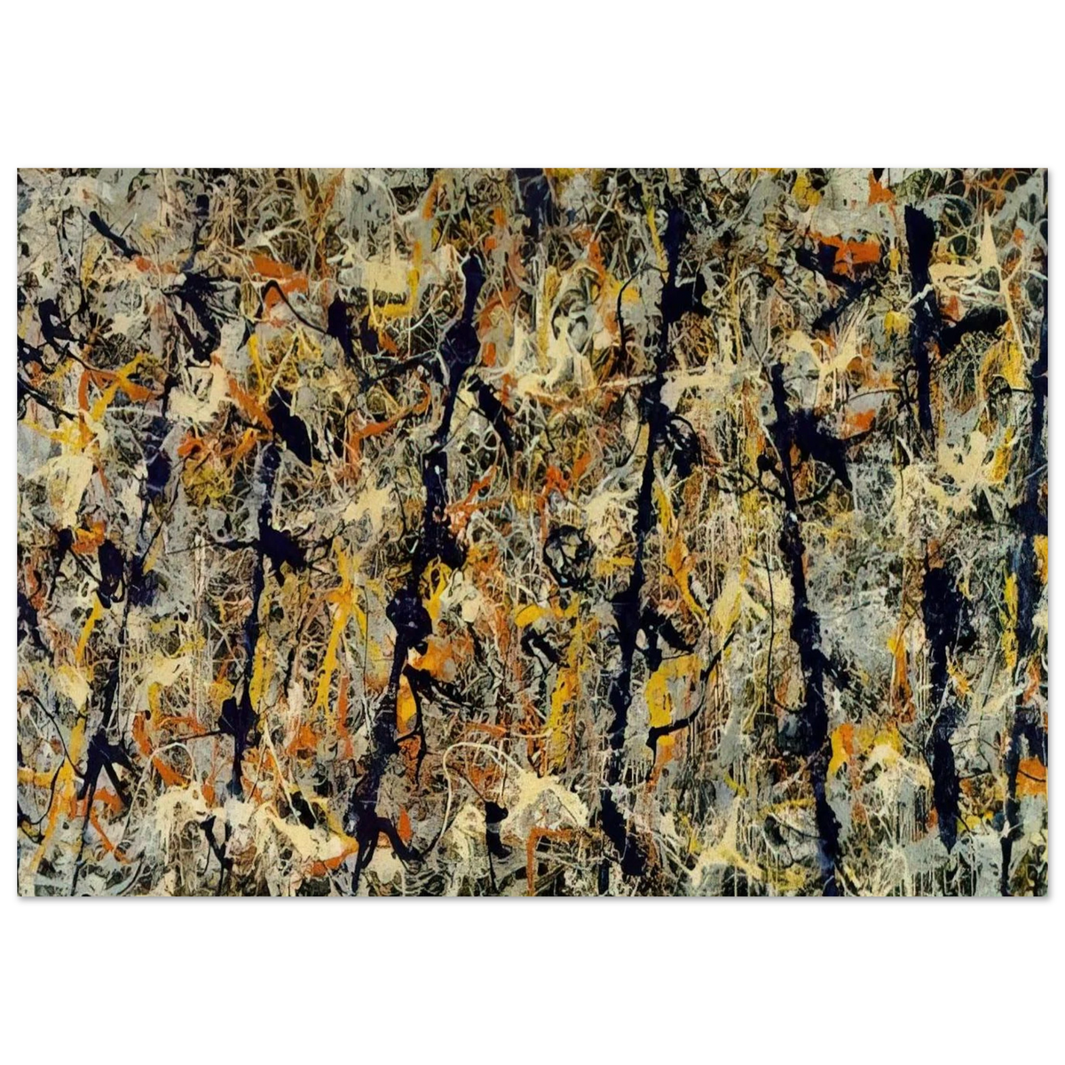 BLUE POLES NUMBER 11 1952 1 Poster | Jackson Pollock Poster | Jackson Pollock Store