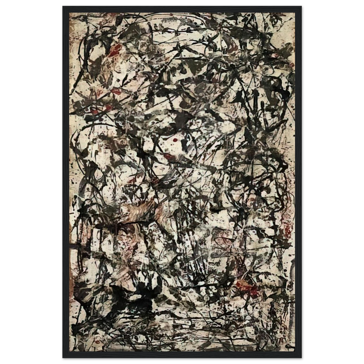 ENCHANTED FOREST 1947 Framed Poster | Jackson Pollock Framed Prints Wall Art | Jackson Pollock Store