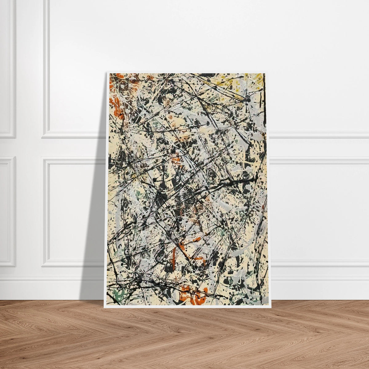 NUMBER 32 1947 Framed Poster | Jackson Pollock Framed Prints Wall Art | Jackson Pollock Store