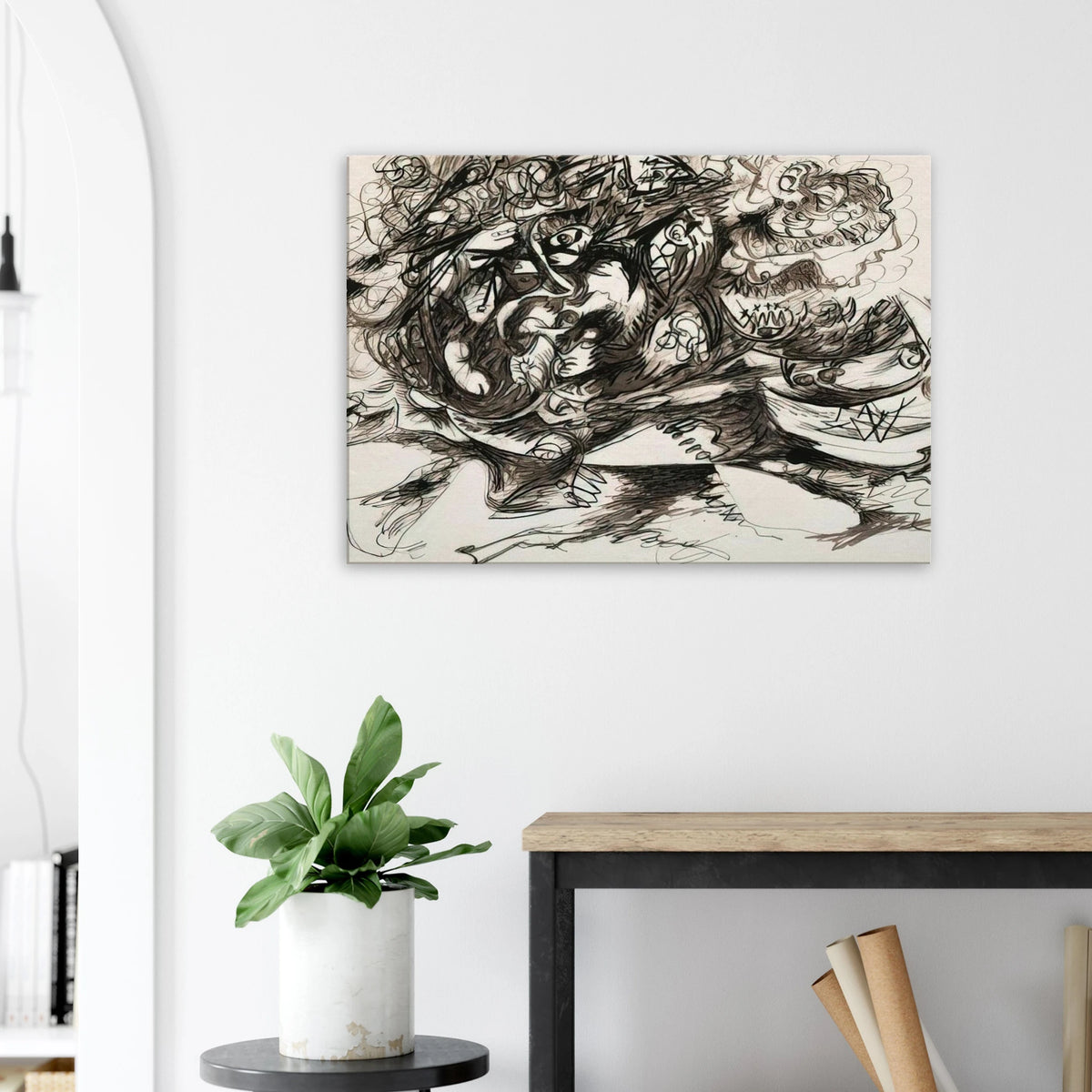 UNTITLED O CONNOR THAW 771 Canvas | Jackson Pollock Canvas | Jackson Pollock Store