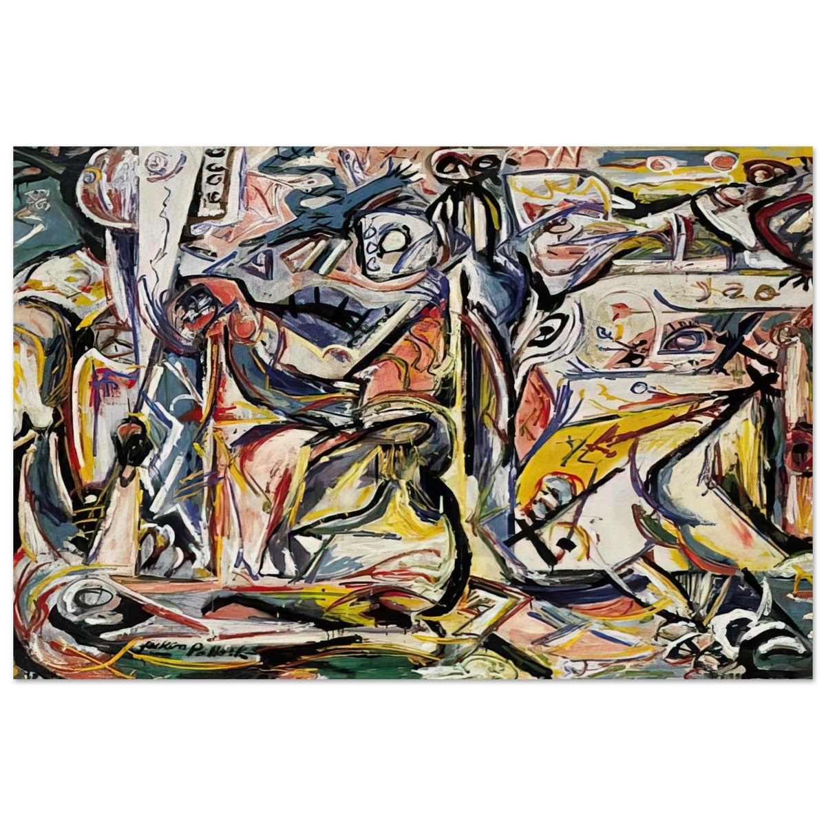 CIRCUMCISION JANUARY 1946 1 Poster | Jackson Pollock Poster | Jackson Pollock Store