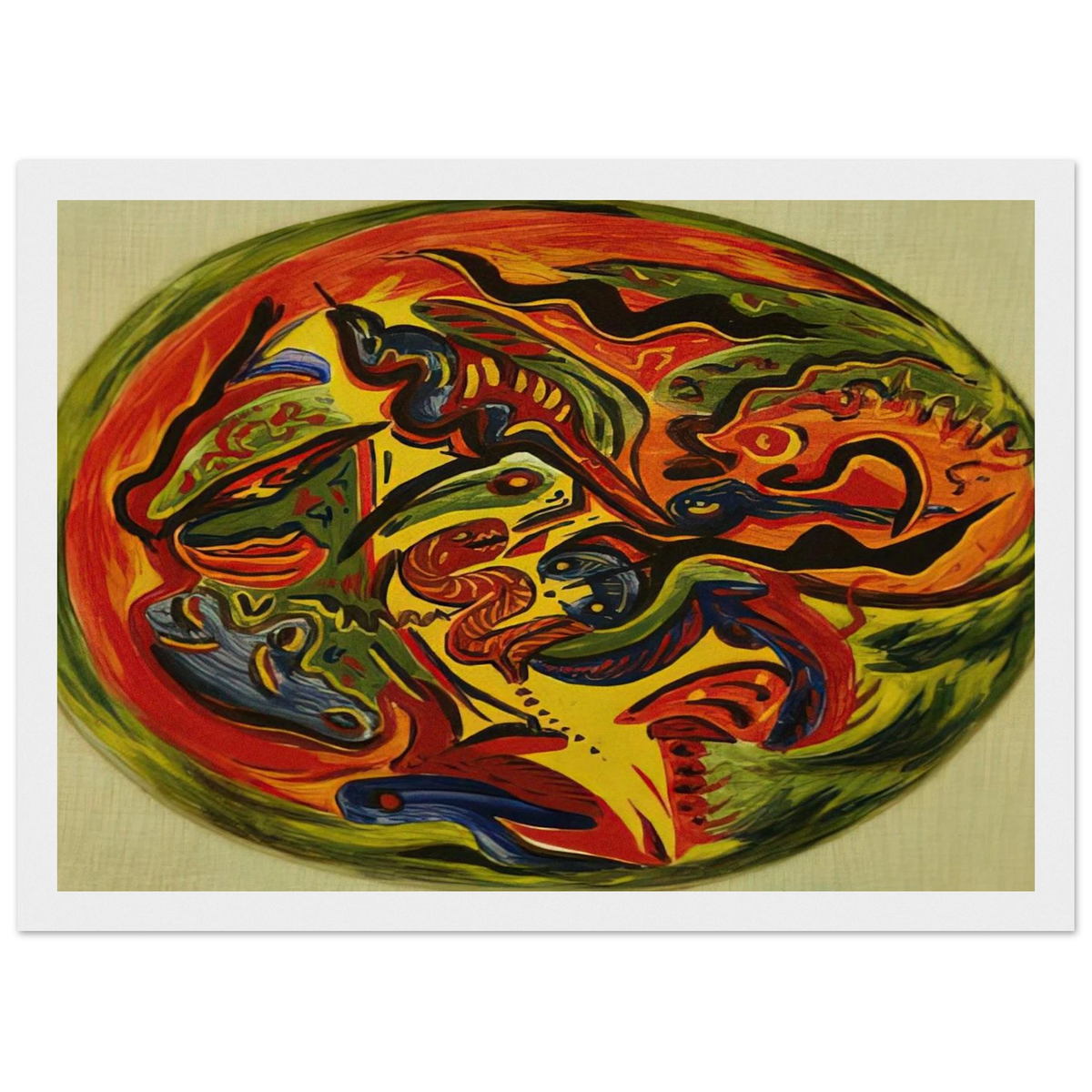 CIRCLE 1941 Framed Poster | Jackson Pollock Framed Prints Wall Art | Jackson Pollock Store