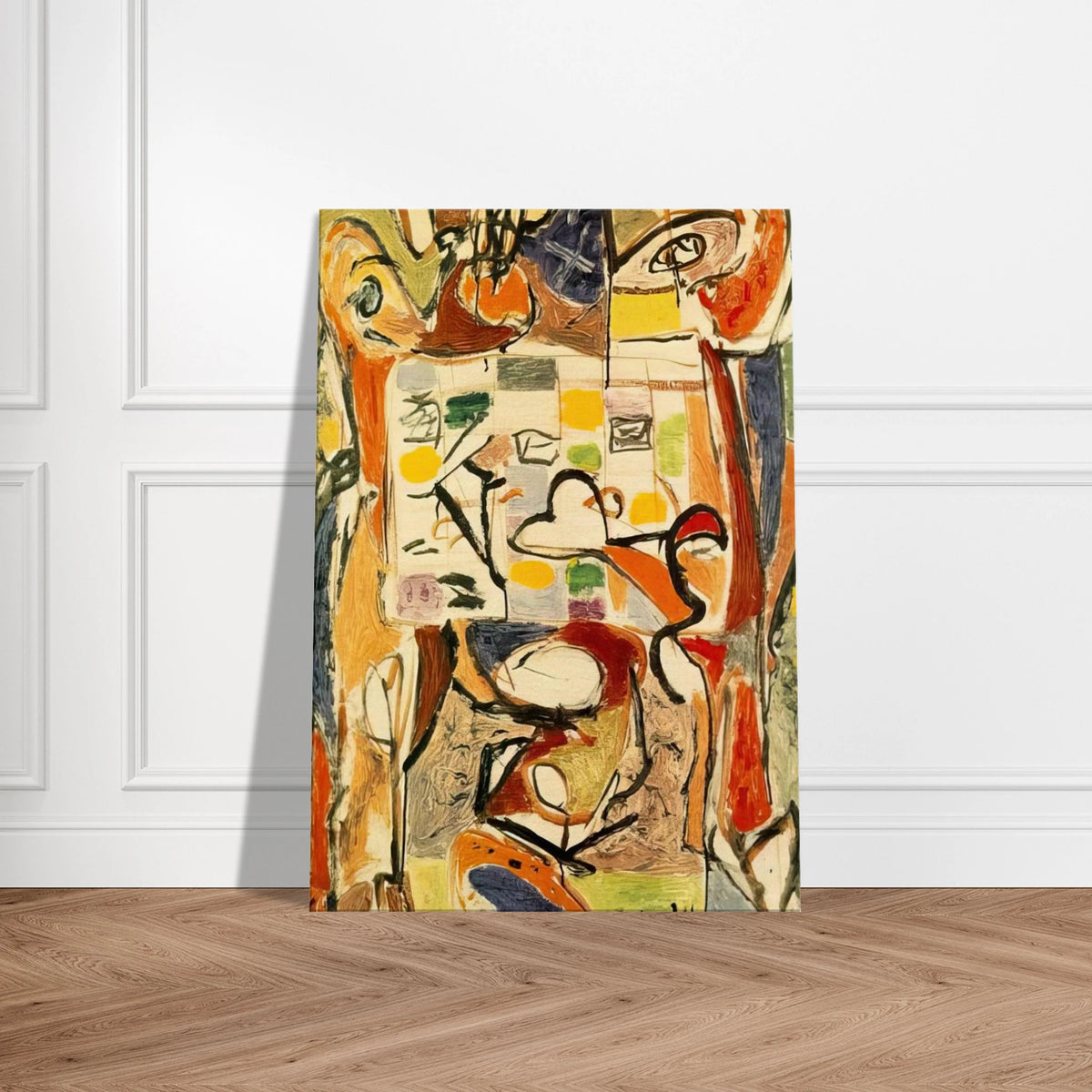 THE TEA CUP Canvas | Jackson Pollock Canvas | Jackson Pollock Store