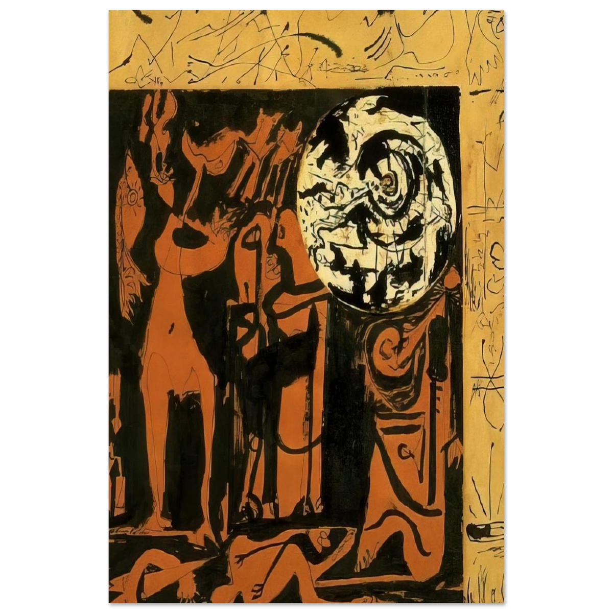UNTITLED 3 Poster | Jackson Pollock Poster | Jackson Pollock Store