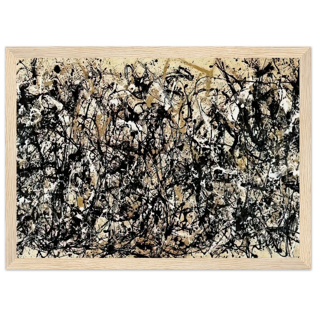 NOT_DETECTED_185311 Framed Poster | Jackson Pollock Framed Prints Wall Art | Jackson Pollock Store