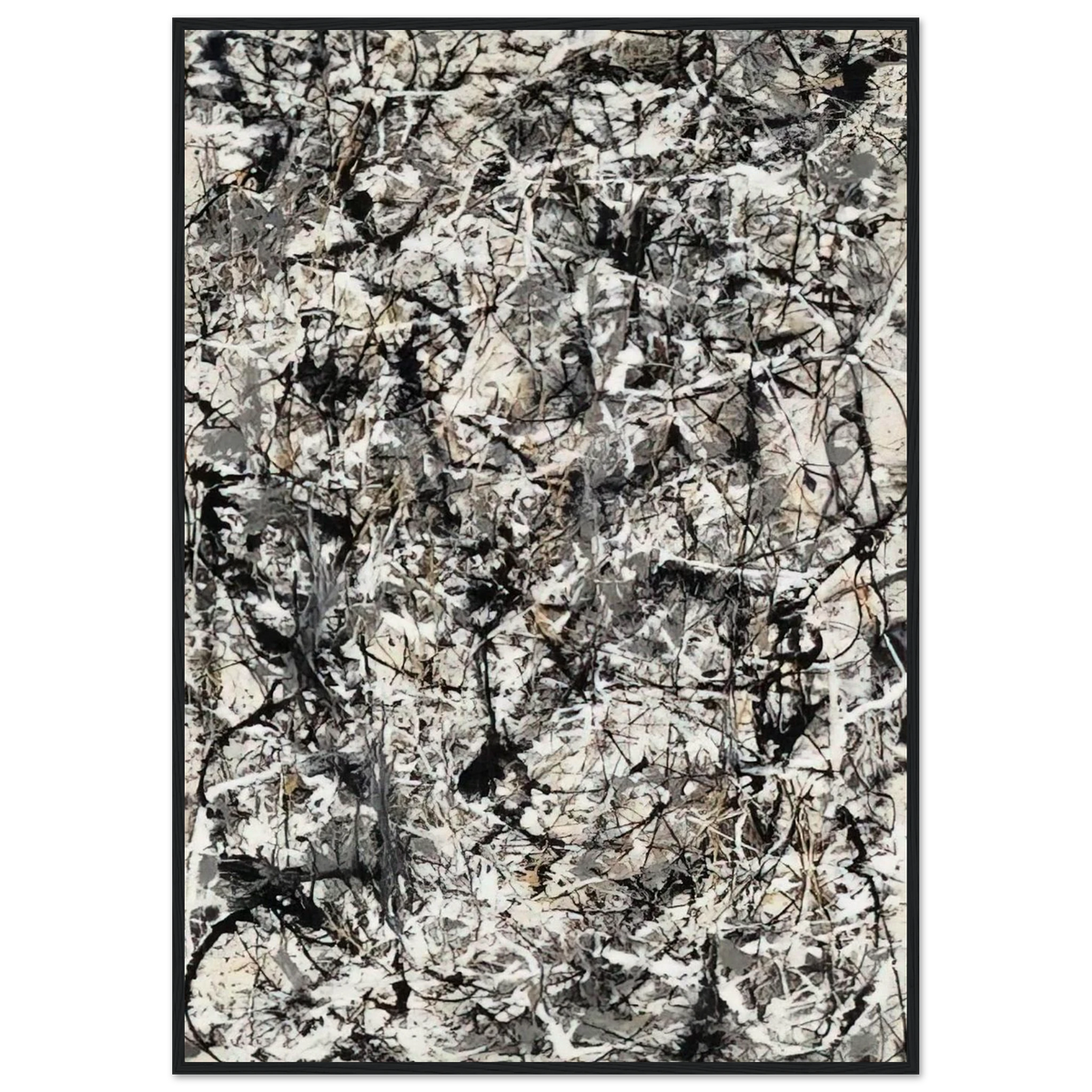 CATHEDRAL 1947 Framed Poster | Jackson Pollock Framed Prints Wall Art | Jackson Pollock Store