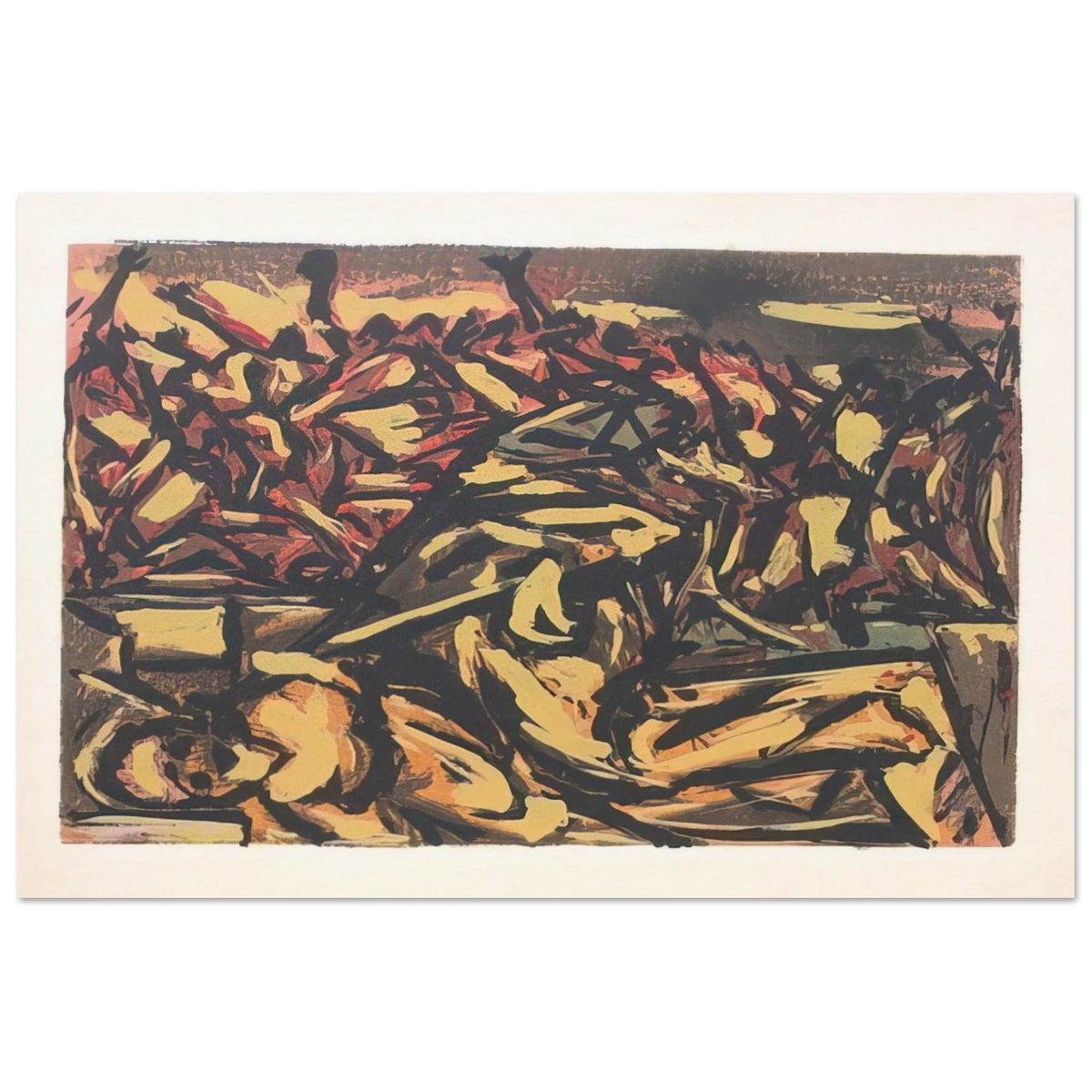 UNTITLED 1941 1 Poster | Jackson Pollock Poster | Jackson Pollock Store