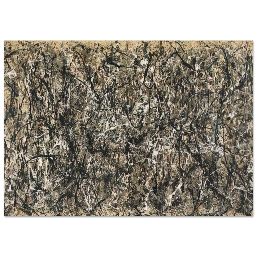 ONE NUMBER 31 1950 Poster | Jackson Pollock Poster | Jackson Pollock Store
