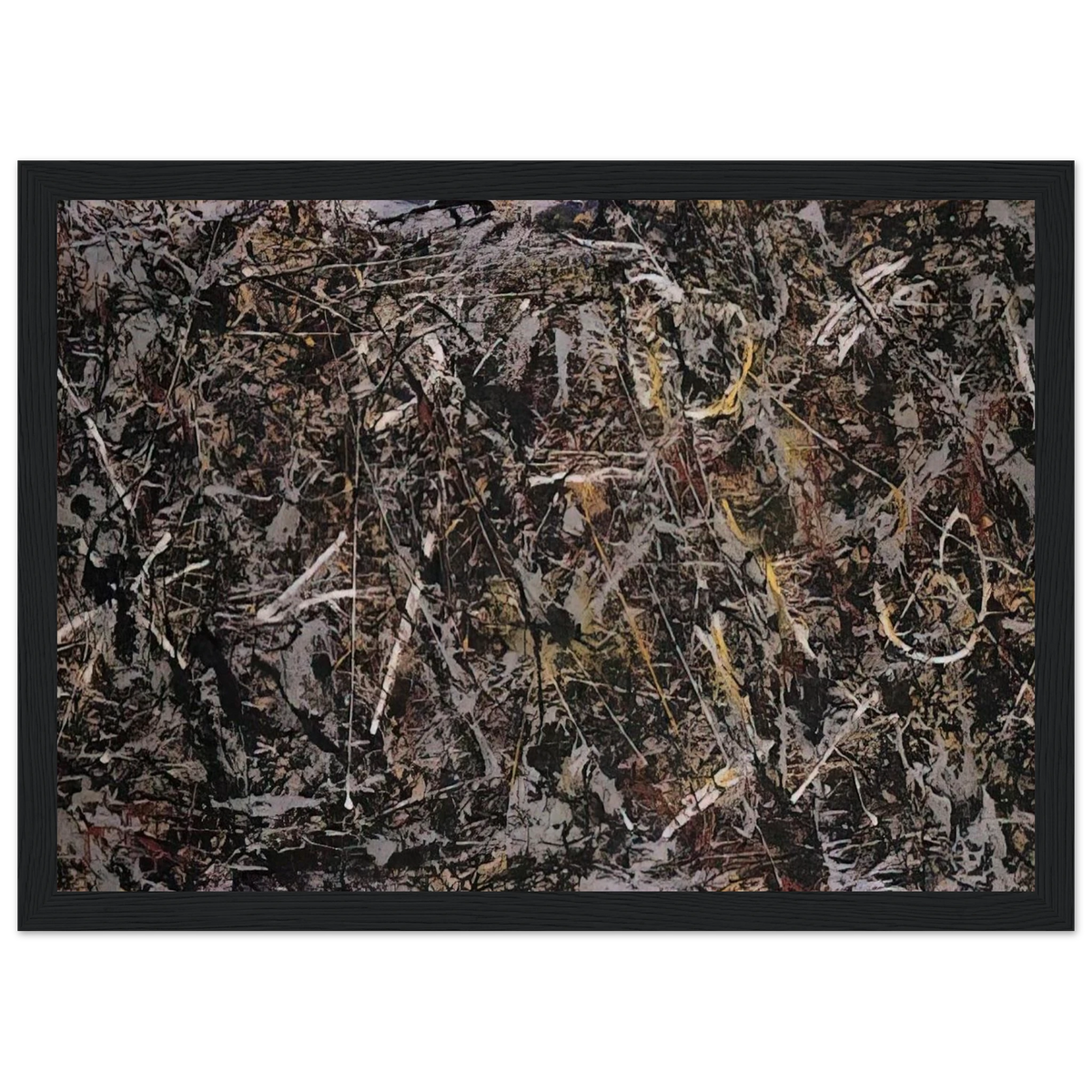 ALCHEMY 1947 Framed Poster | Jackson Pollock Framed Prints Wall Art | Jackson Pollock Store