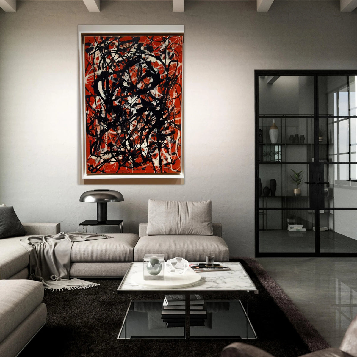 FREE FORM 1946 Poster | Jackson Pollock Poster | Jackson Pollock Store