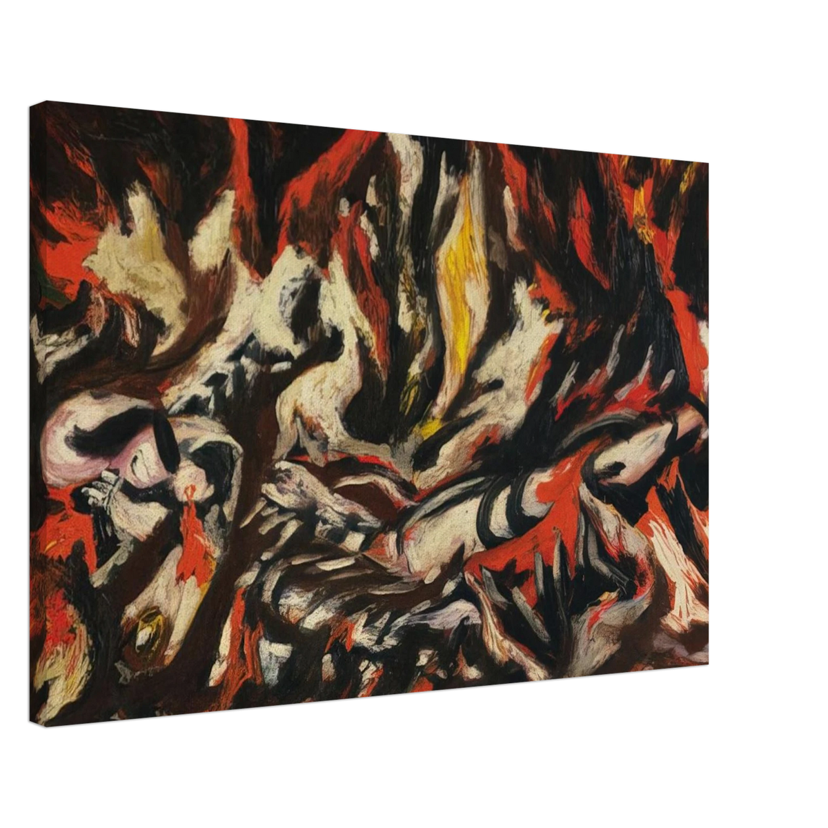 THE FLAME 1938 Canvas | Jackson Pollock Canvas | Jackson Pollock Store