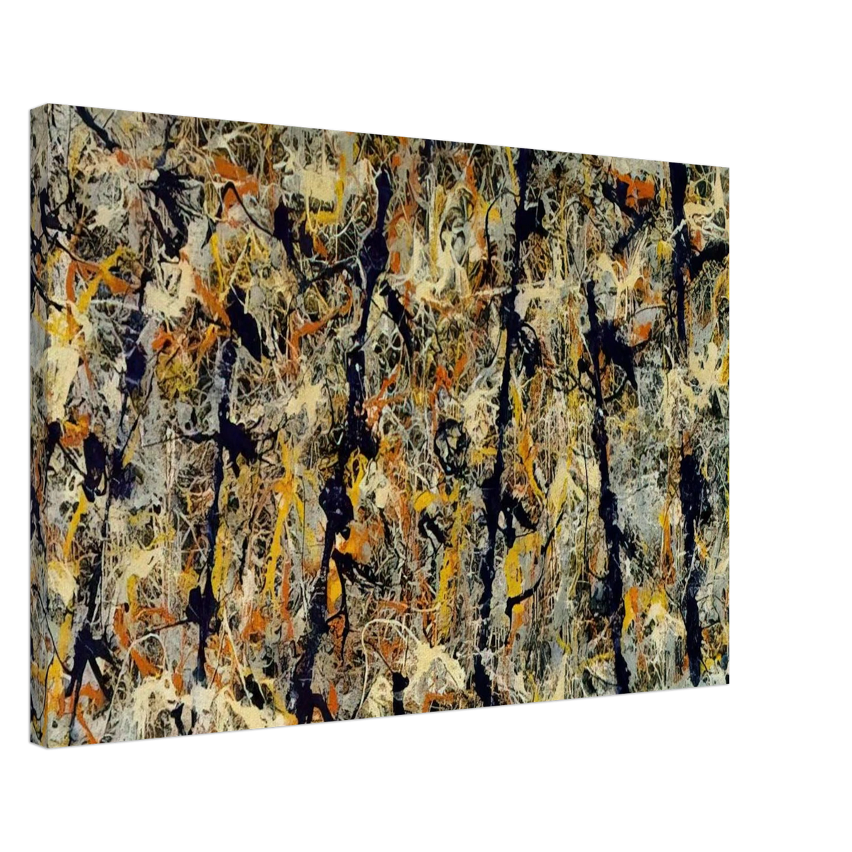 BLUE POLES NUMBER 11 1952 1 Canvas | Jackson Pollock Canvas | Jackson Pollock Store