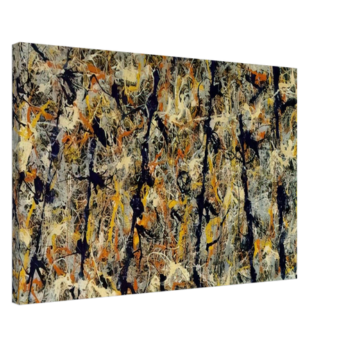 BLUE POLES NUMBER 11 1952 1 Canvas | Jackson Pollock Canvas | Jackson Pollock Store