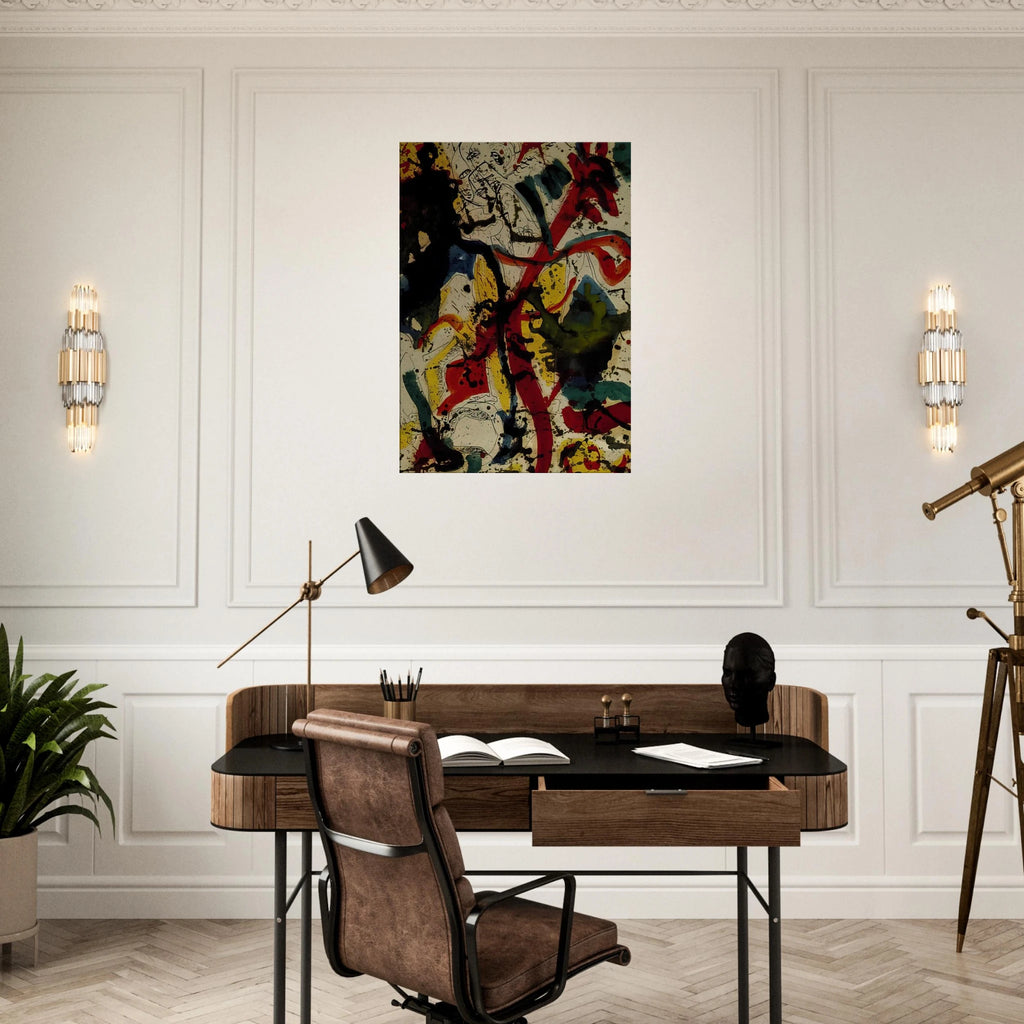 UNTITLED 1944 Canvas | Jackson Pollock Canvas | Jackson Pollock Store