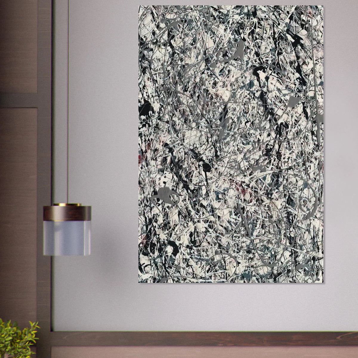NUMBER 19 1948 Poster | Jackson Pollock Poster | Jackson Pollock Store