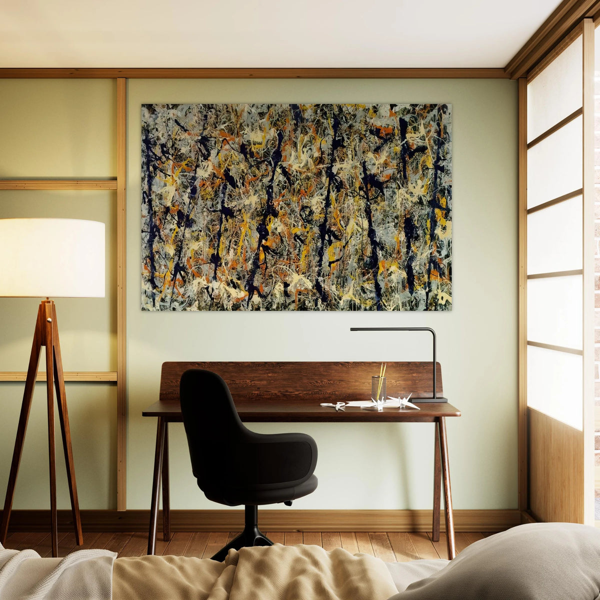 BLUE POLES NUMBER 11 1952 1 Poster | Jackson Pollock Poster | Jackson Pollock Store