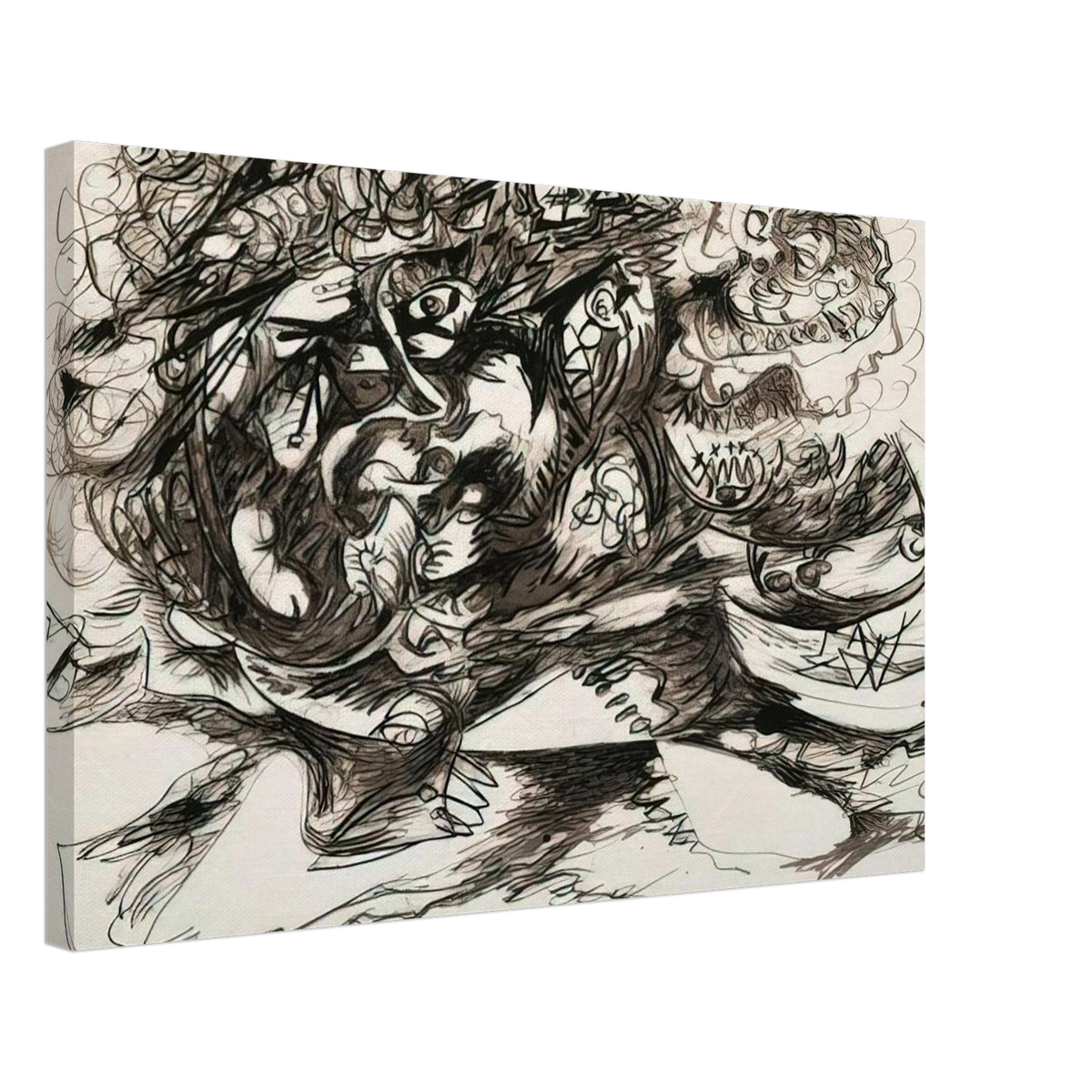 UNTITLED O CONNOR THAW 771 Canvas | Jackson Pollock Canvas | Jackson Pollock Store
