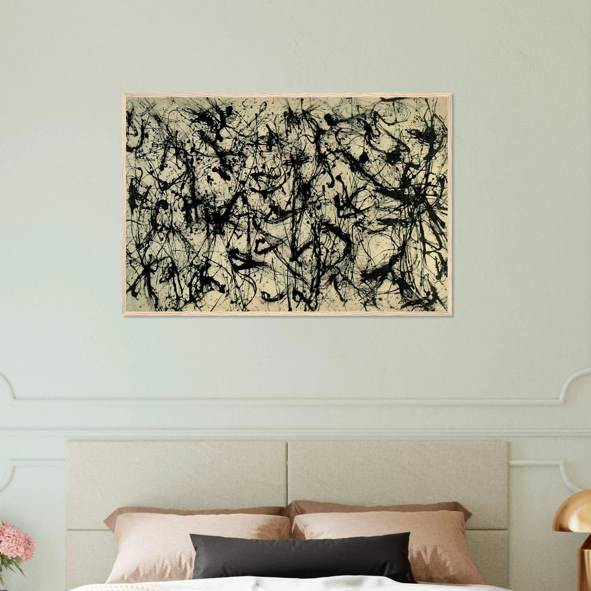 NUMBER 32 1950 Framed Poster | Jackson Pollock Framed Prints Wall Art | Jackson Pollock Store