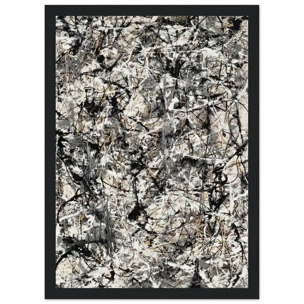 CATHEDRAL 1947 Framed Poster | Jackson Pollock Framed Prints Wall Art | Jackson Pollock Store