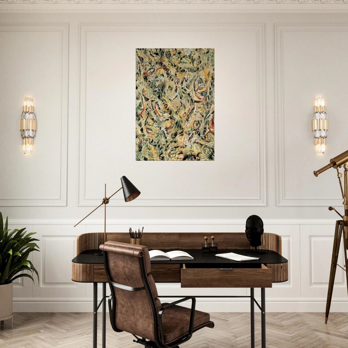 EYES IN THE HEAT 1946 Canvas | Jackson Pollock Canvas | Jackson Pollock Store