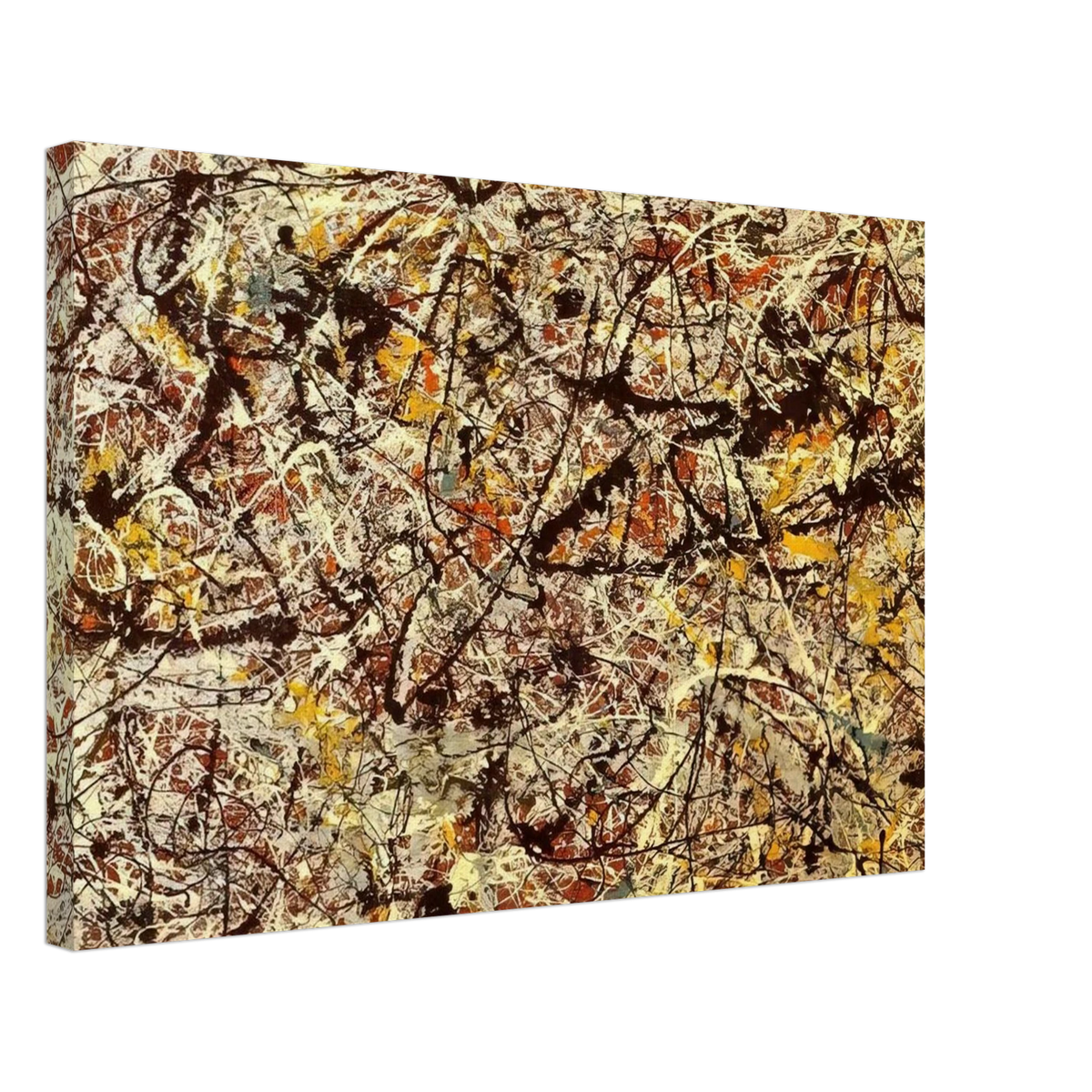 MURAL ON INDIAN RED GROUND 1950 Canvas | Jackson Pollock Canvas | Jackson Pollock Store