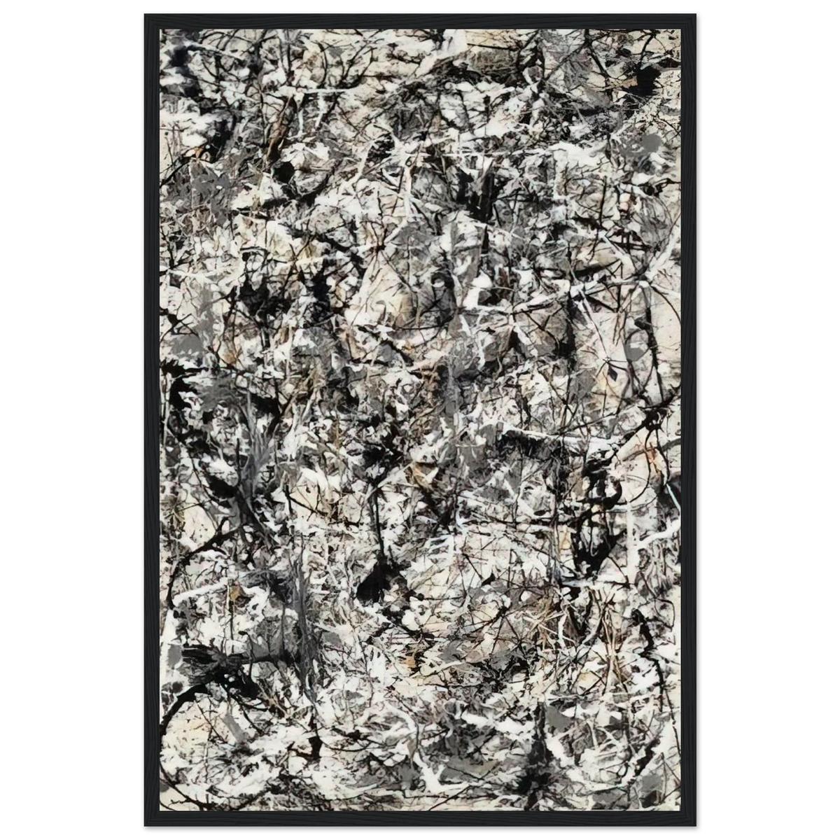 CATHEDRAL 1947 Framed Poster | Jackson Pollock Framed Prints Wall Art | Jackson Pollock Store