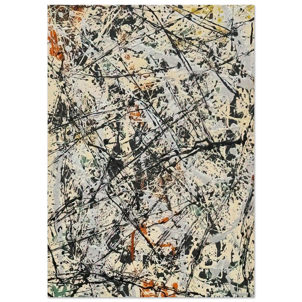 NUMBER 32 1947 Poster | Jackson Pollock Poster | Jackson Pollock Store