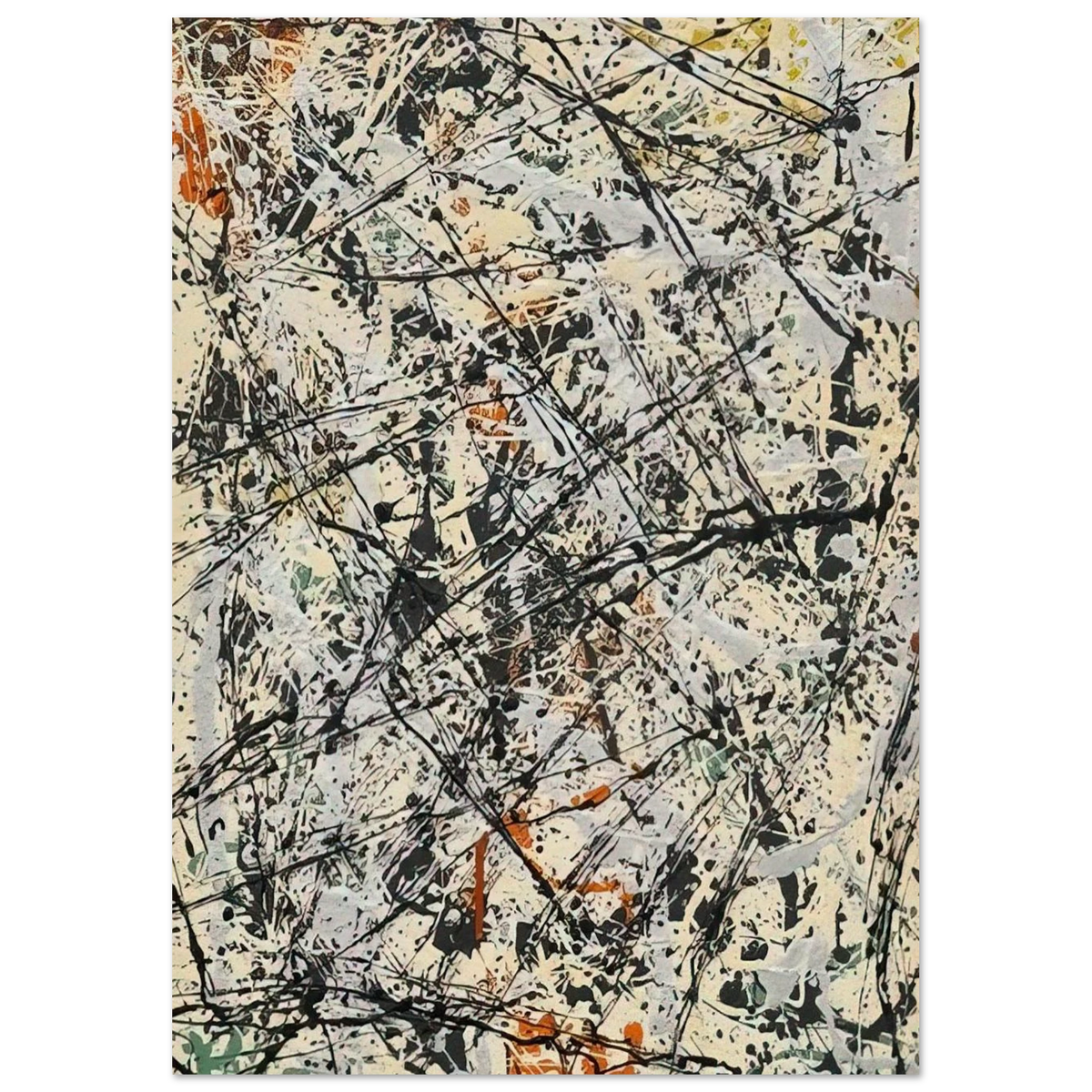 NUMBER 32 1947 Poster | Jackson Pollock Poster | Jackson Pollock Store