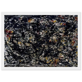 NUMBER 6 1949 Framed Poster | Jackson Pollock Framed Prints Wall Art | Jackson Pollock Store