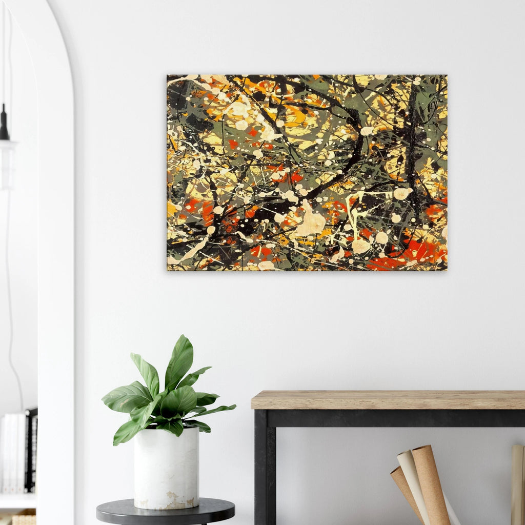 NUMBER 8 DETAIL Canvas | Jackson Pollock Canvas | Jackson Pollock Store